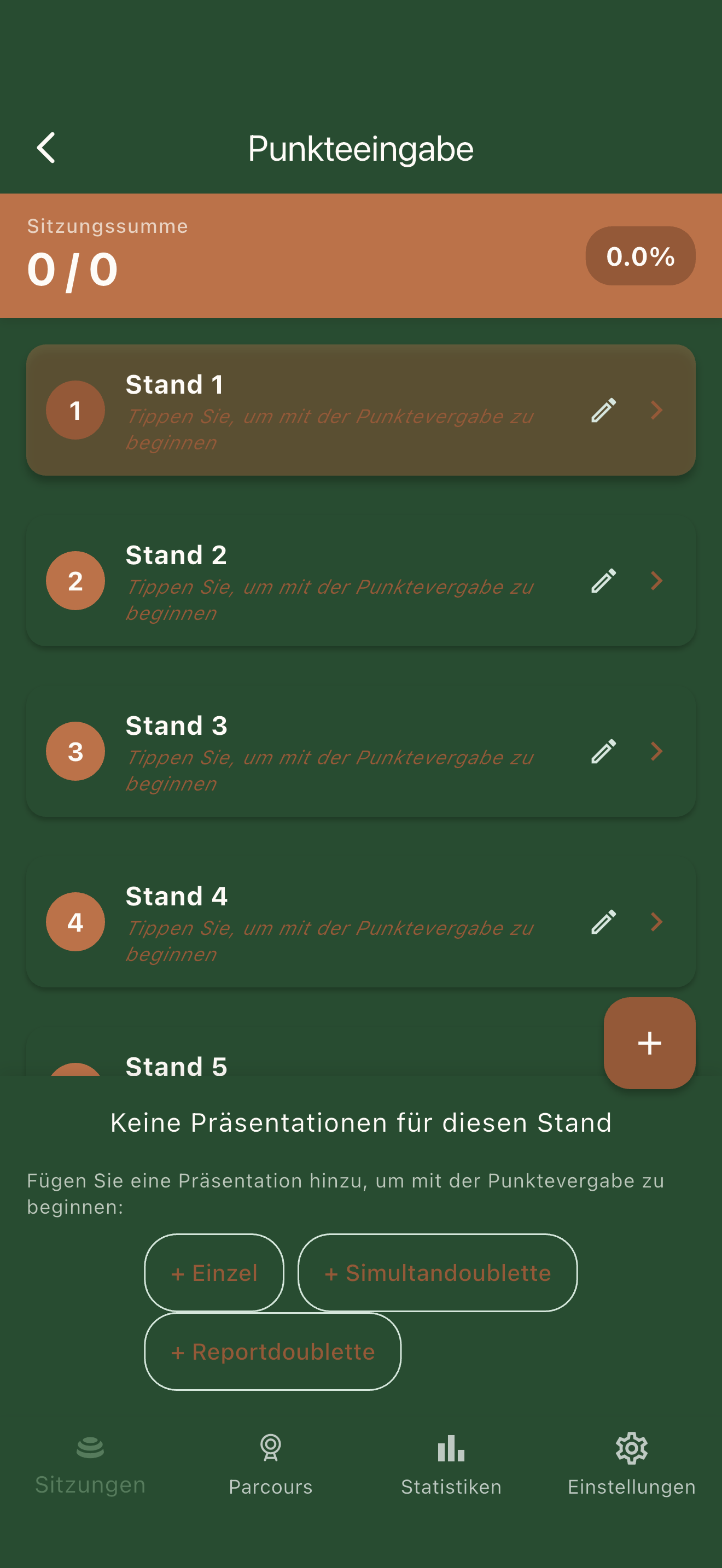 Bewertung am Schießstand