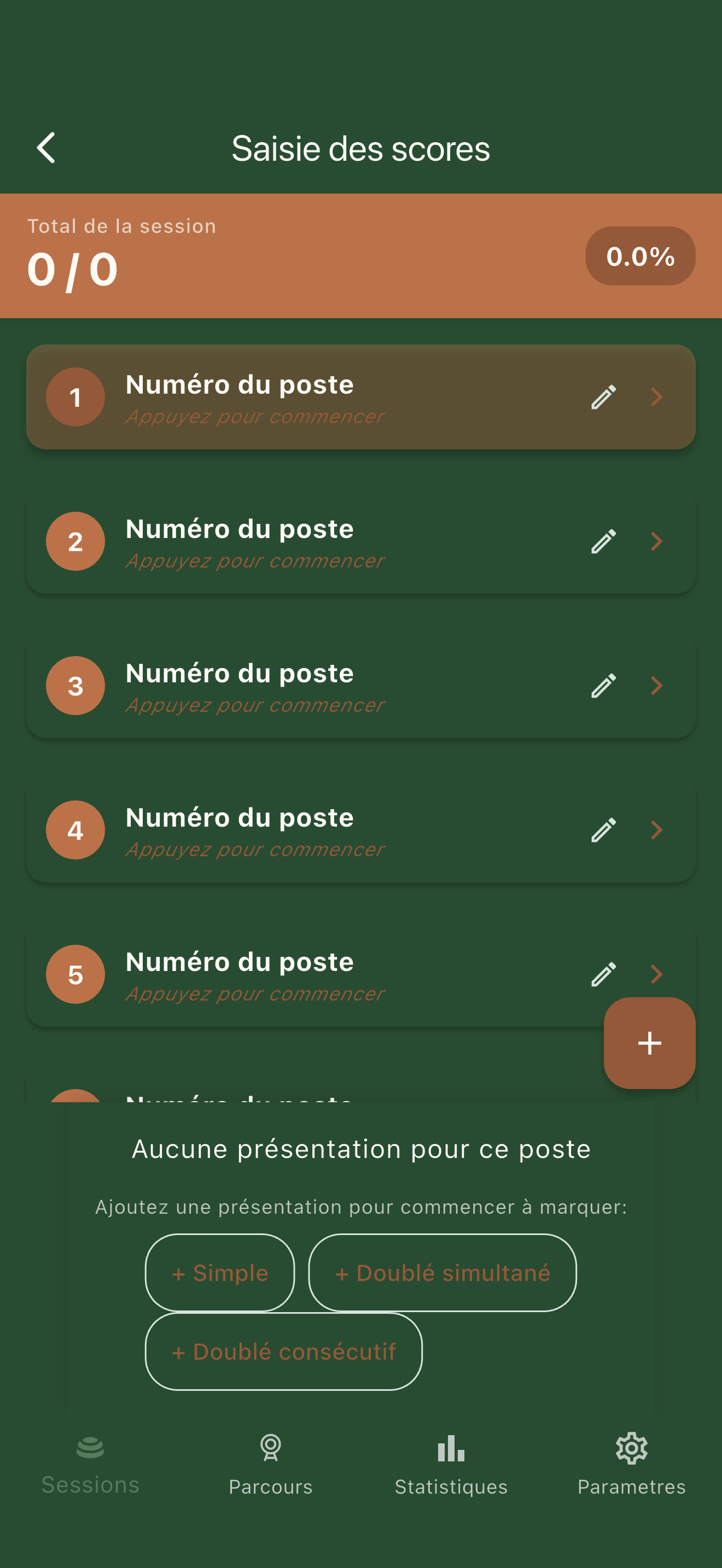 Marquer au stand de tir